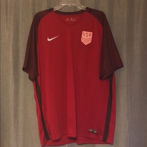 Authentic USMNT 2017 soccer jersey.
